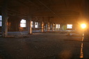 Sonnenuntergang bei meiner Fabrik, Fabrikhalle & Fenster  7580
