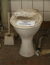 Ehem. LVZ-Druckerei Hermann Duncker - Toiletten bitte sauberhalten  5717.1